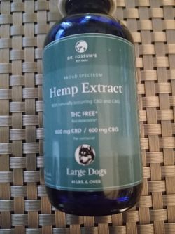 Dr. Fossum's Hemp Extract For Large Dogs