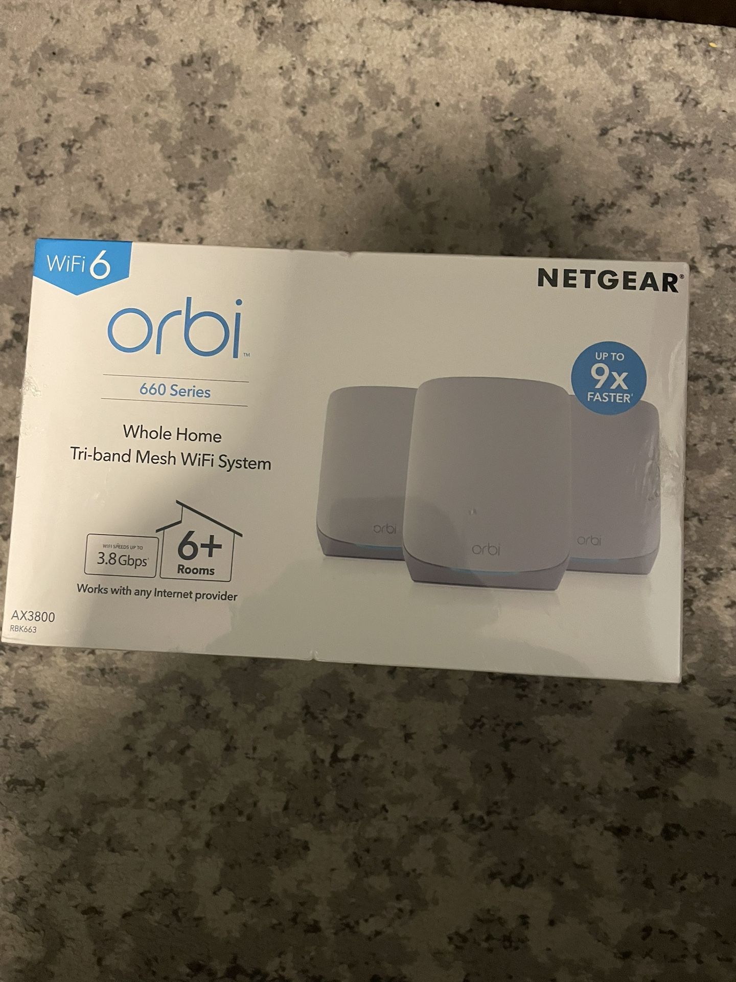 WiFi Extender / WiFi Booster NETGEAR - Orbi 660 Series AX3800 WiFi Extender