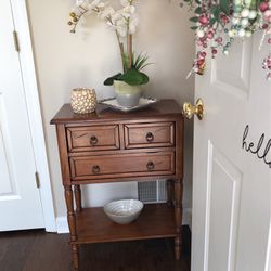 Console Table Solid Wood Transitional/Traditional