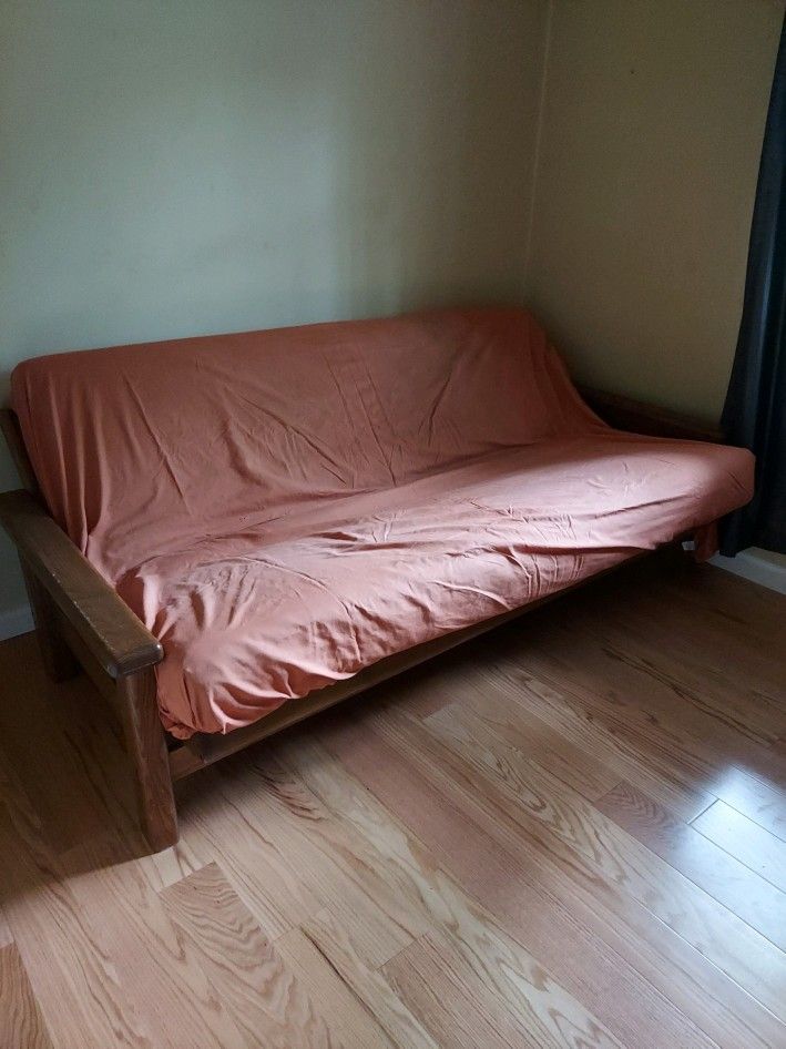 Solid Wood Futon