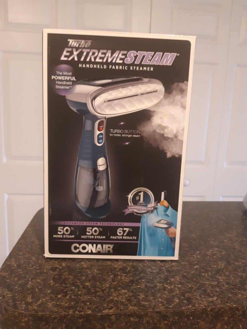 BRAND NEW, NEVER OPEN CONAIR EXTREME STEAMER 