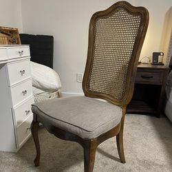 Antique Chair Vintage Cane 