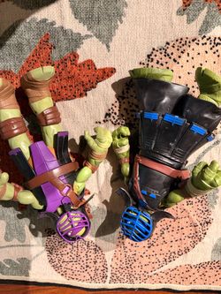 TMNT Action Figures Lot of 2