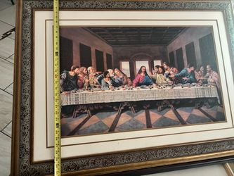 The Last Supper Framed Print