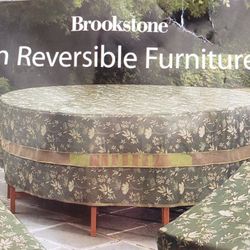 Brookstone Oval Table And Chairs Cover