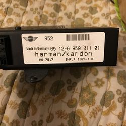 Mini Cooper Harman  Kardon  Amp 