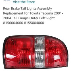 Tail Lights  Toyota Tacoma 