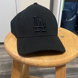 Complete Black LA Dodgers Baseball Cap