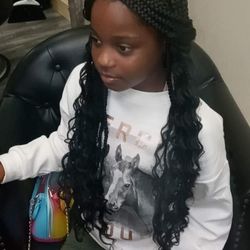 Kids Boho Tribal Braids Wig