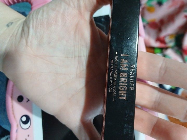 Realher High Shimmer Lip Gloss In I Am Bright