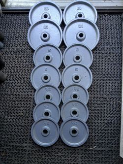 Standard weights plates