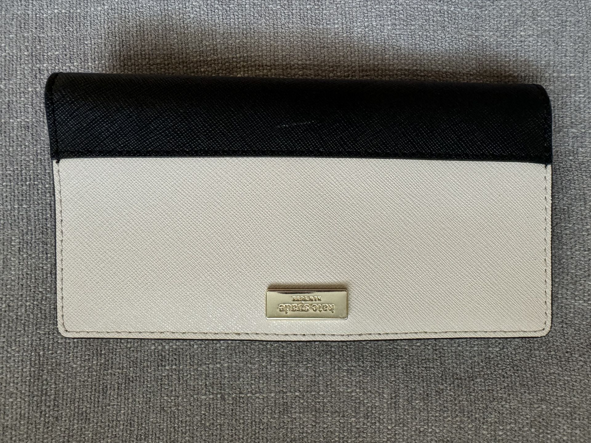 Kate Spade Wallet, Black and Tan OBO