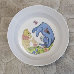 Vintage Disney Winnie the Pooh Piglet Eeyore 5” Bowl - Oneida Ware