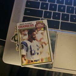 Dwight Mcdonald 1979 Topps Football Card 