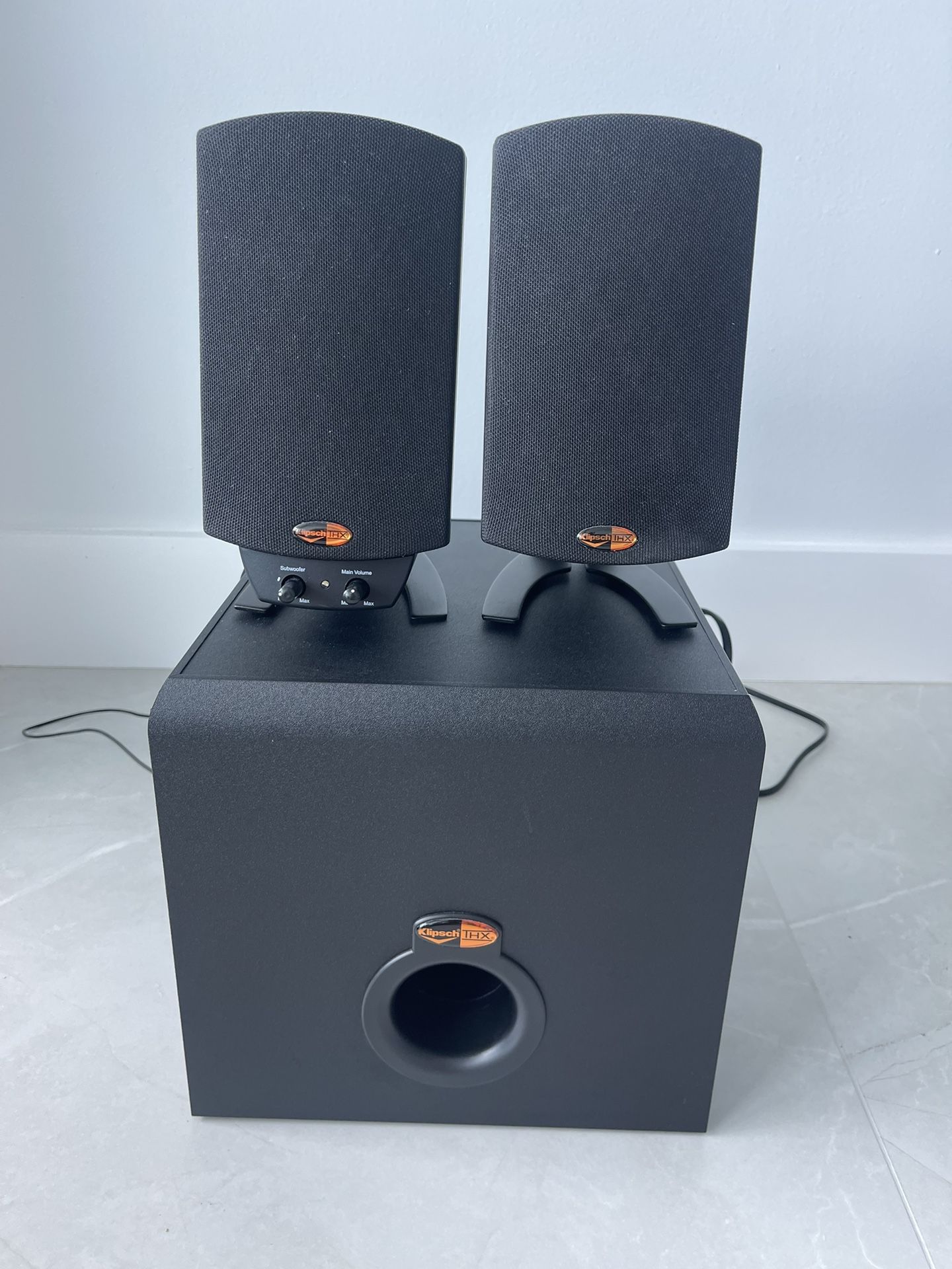 Klipsch Promedia 2.1 THX Computer Speakers - Great condition 
