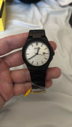 Black Invicta Stainless Steel Speedway Watch