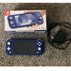 New  Dark Blue Nintendo Switch Lite 