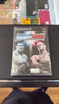 WWE Smackdown VS Raw 2006 PlayStation 2