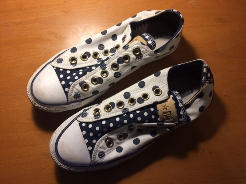 Polkadot converse 6.5