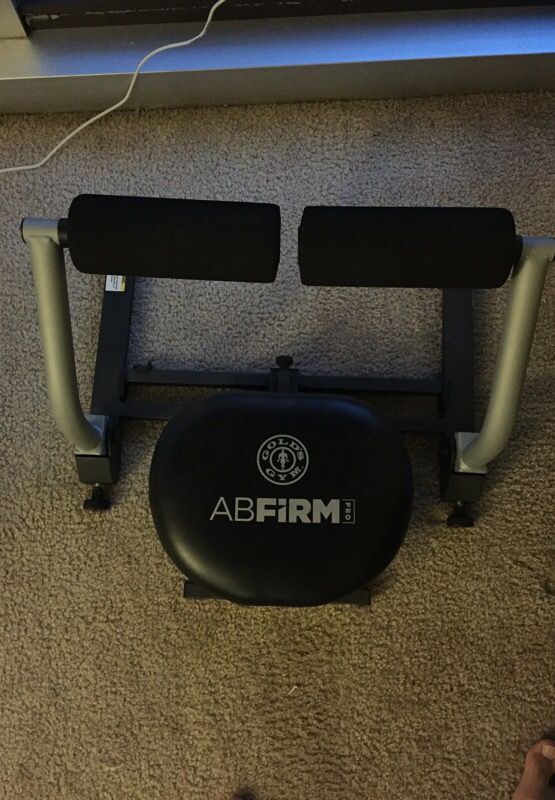 Manual abs and home exercise machine.