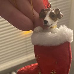 Jack Russell Christmas Ornament 