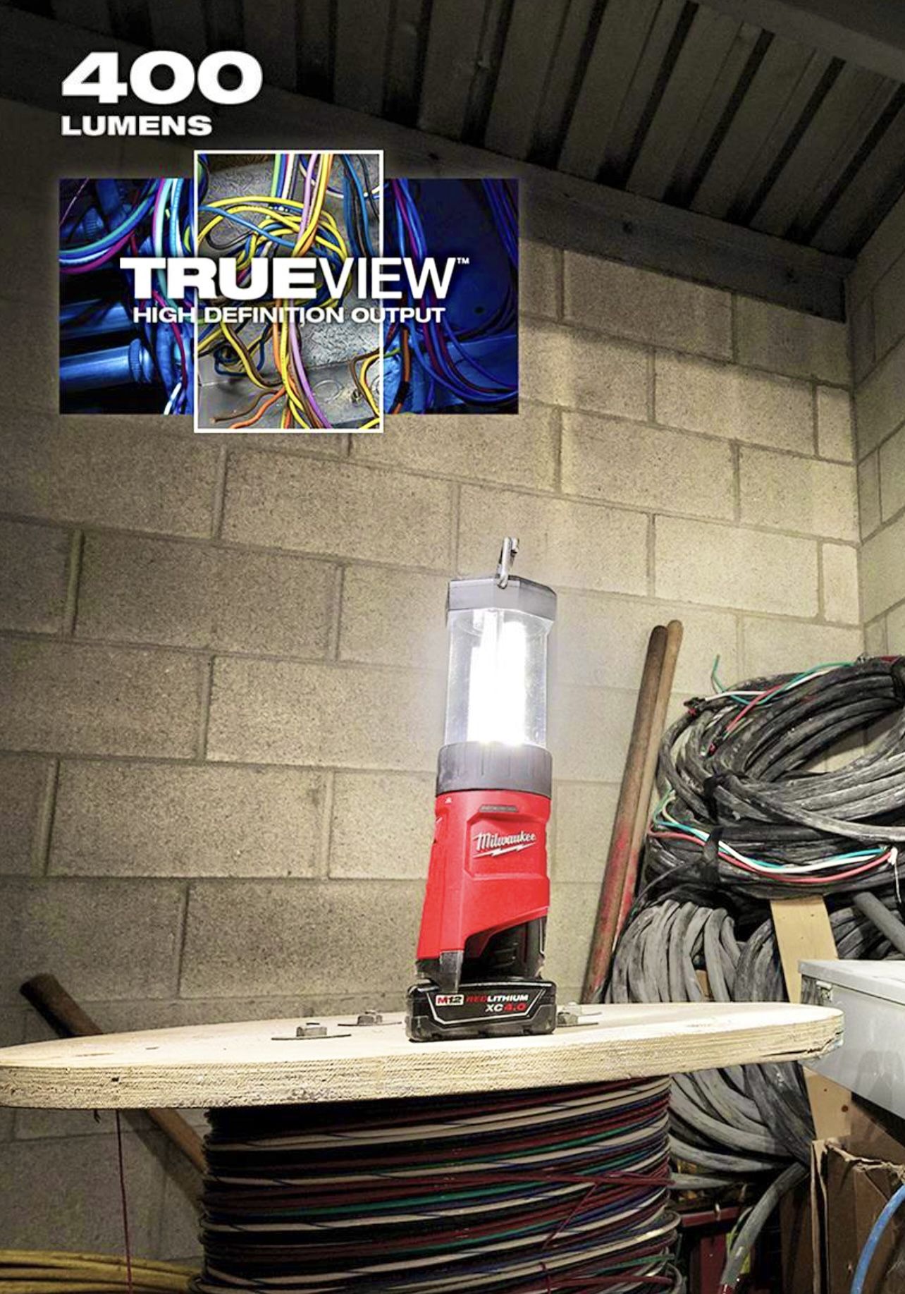milwaukee light m12 and phone charger