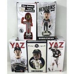 Chicago White Sox Hendriks, Grandal, Anderson & Jimenez Bobblehead Lot