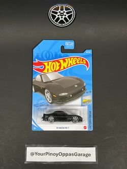 Hot Wheels - Factory Fresh #6/10 - Black 1995 ‘95 Mazda RX-7 FD (GRY28)