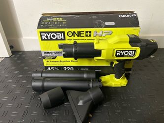 RYOBI ONE+ HP 18V Brushless Cordless 220 CFM 140 MPH Compact Leaf Blower (Tool-Only)