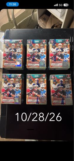2026 Bowman football Blasters sealed