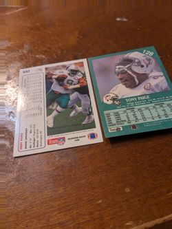 Dolphin trading cards Sammie Smith 1991