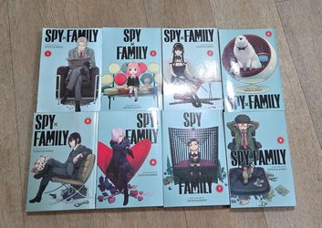 spy x family manga set vol.- 1-8