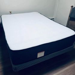 Queen Size Set Mattress And Box Brand New Delivery 🚚 Available 