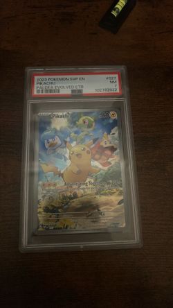 PIKACHU PALDEA EVOLVED ETB PSA 7