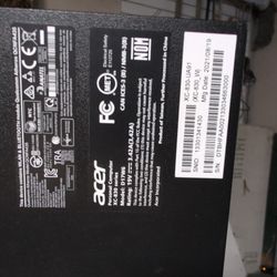 Personal Acer Computer With Monitor 