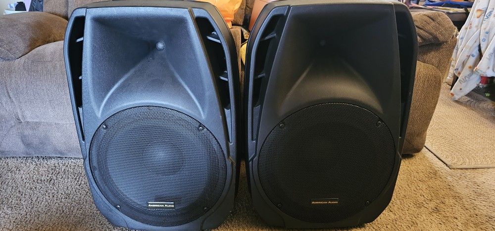 American Audio DJ Speakers