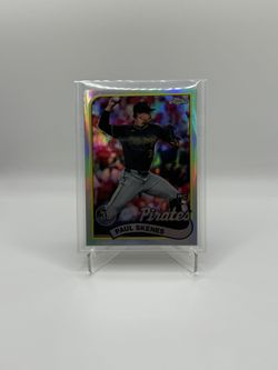 Paul Skenes Refractor Card 