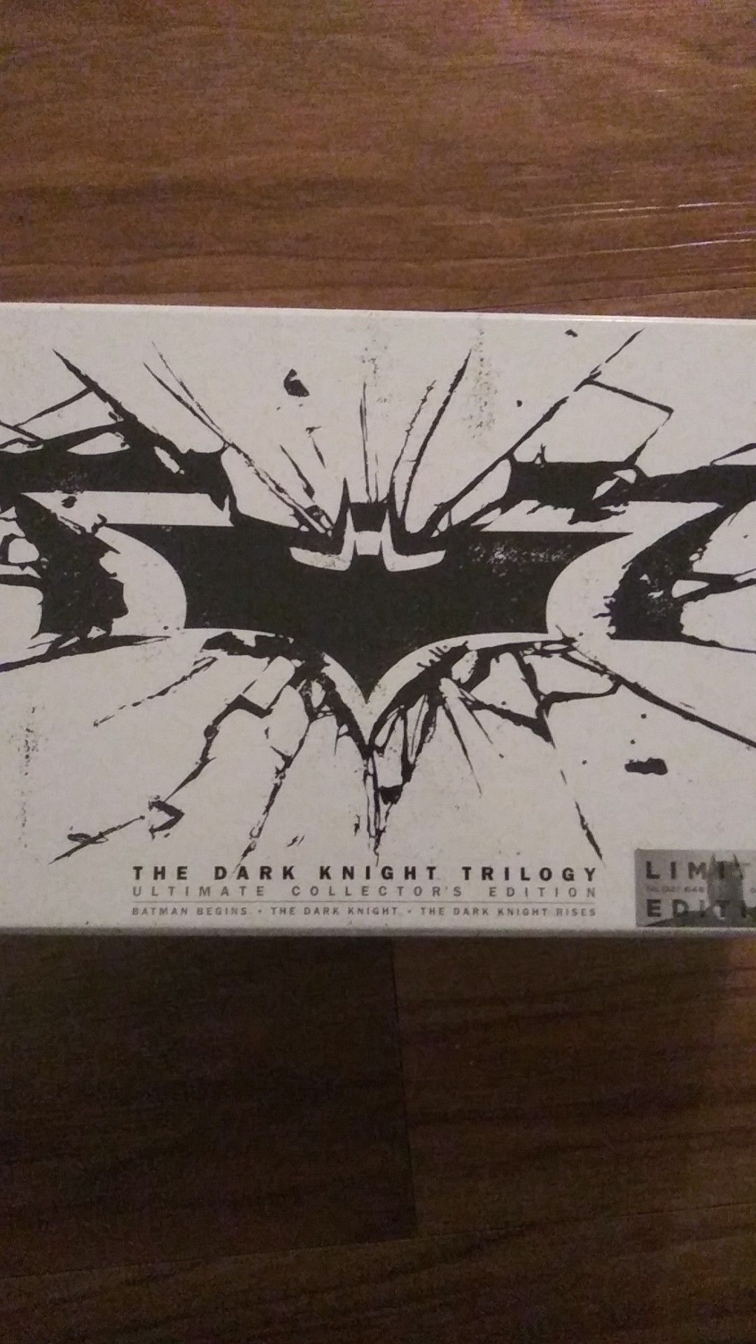 Limited Edition Dark Knight Trilogy Boxset