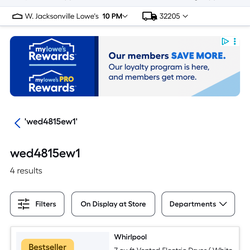 Washer/Dryer set brand new