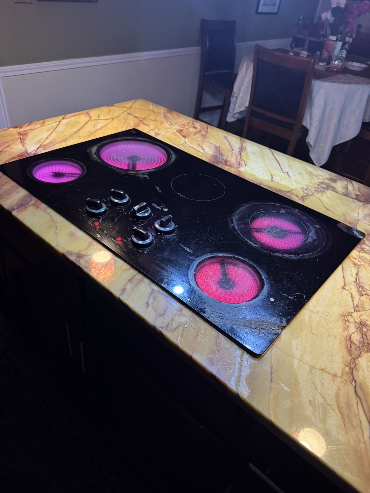 Whirlpool Induction Electric Stove Top