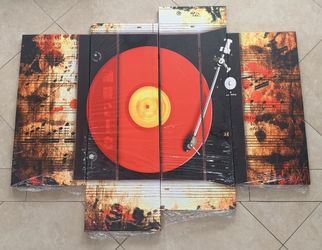 Brand New 4-Panel Musical Artwork – Sealed