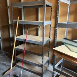 Two Five Tray Tall Shelves 