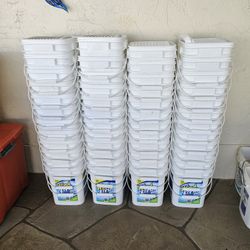 Buckets 3 For $5.00 With Covers 