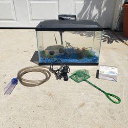 Fish Tank Aquarium - Complete With All Accessories 