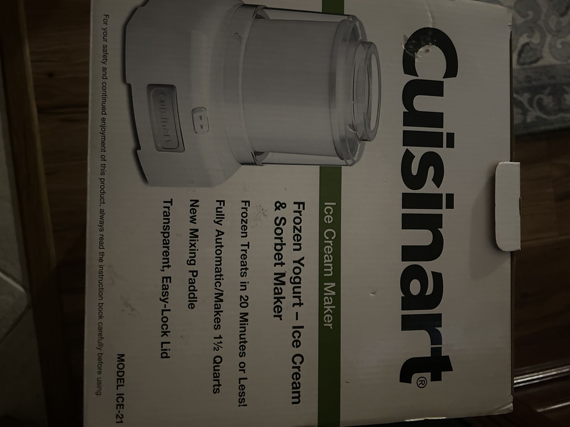 Ice Cream Yogurt And Sorbet Maker