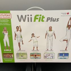 Wii Fit Plus with Balance Board