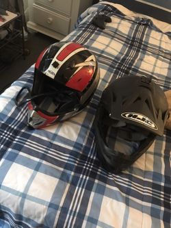 Dirt bike/ off road helmets