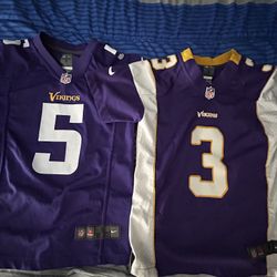 Teddy Bridgewater, Blair Walsh official NFL Jerseys 