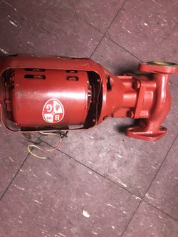 B & G. RED. MOTOR. EXCELLENT. CONDITION.