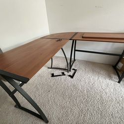 Desk and chair